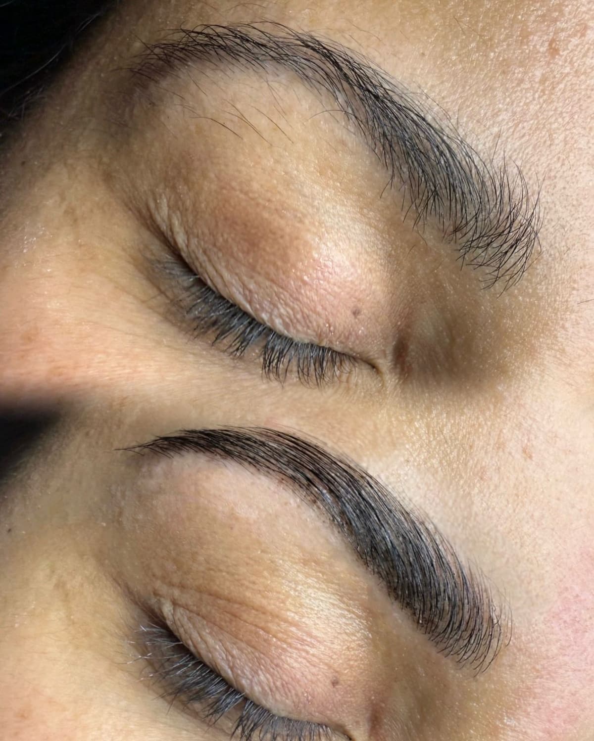 Brow styling resultaat